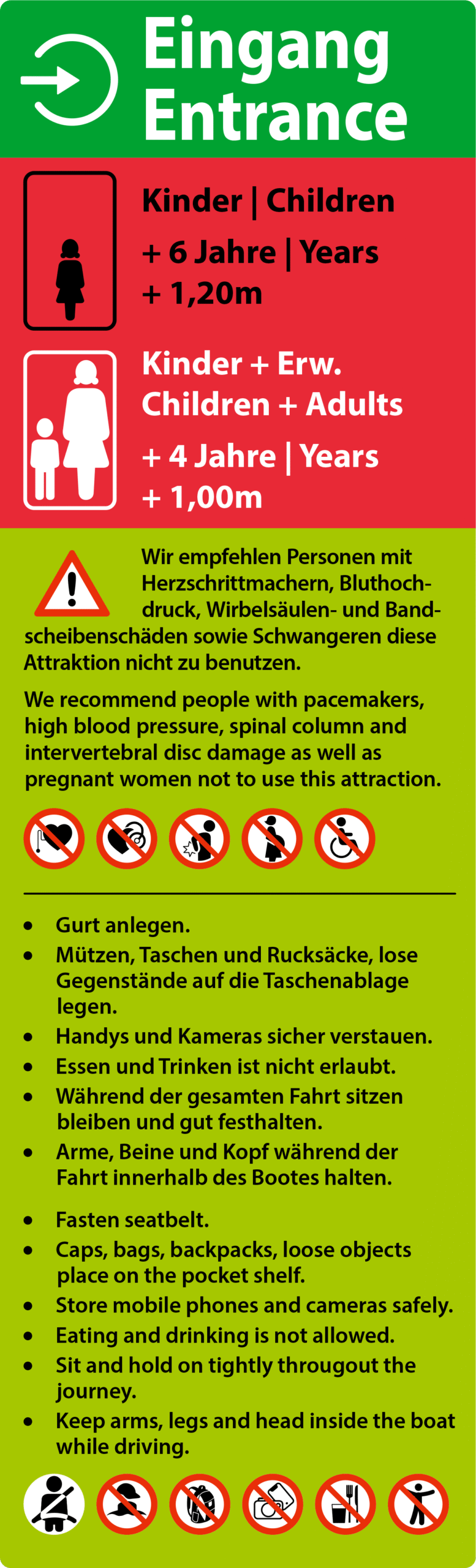 Schild, Aludibond, Direktdruck, Ecken abgrundet